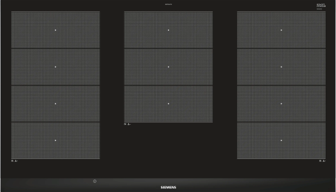 Plita incorporabila cu inductie Siemens EX975LXC1E IQ700, 90 cm, flexInduction, powerBoost, touchSlider, Home Connect, sticla neagra [1]
