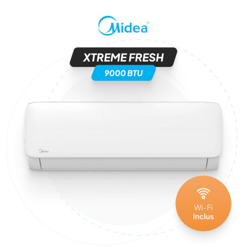 Aere condiționate - Aparat de aer conditionat Midea Xtreme Dura 9000 BTU AG2DURA-09NXD0-I(R) / AG2DURA-09N8D0-O(R), PrimeGuard, iECO, Inverter Quattro
