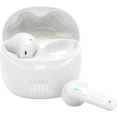 TV, Audio-Video si Foto - Căști true wireless JBL Tune Flex 2 White (JBLTFLEX2GWHT)
