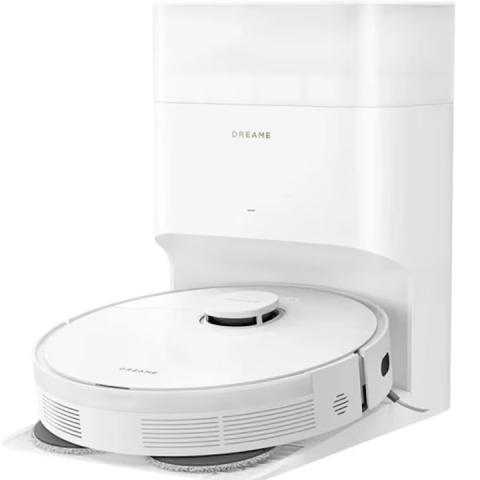 Aspiratoare - Robot aspirator cu mop Dreame L10 Ultra, stație automată Self Emptying Base, 5300Pa, LiDAR, alb