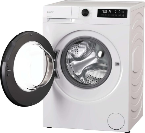 Mașini de spălat rufe si Uscatoare - Mașină de spălat rufe Candy 8 kg – 1400 rpm, 16 programe, control electronic, argintiu