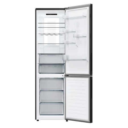 Combina frigorifica Candy ECN4CQTEB206, No Frost, 409 l, H 205 cm, Clasa E, Wi-Fi, negru [2]