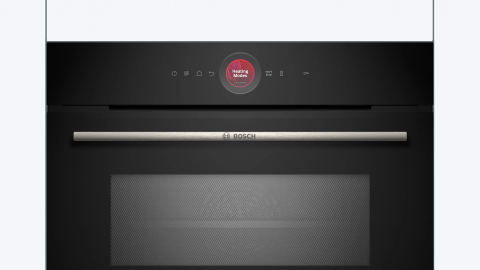 Cuptor compact incorporabil Bosch CMG7241B1, 45 L, microunde, Air Fry, Home Connect, TFT Touch, negru [1]