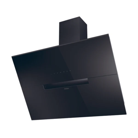 Hote - Hotă decorativă de perete 90 cm – WiFi, Touch Control, 5 viteze, LED, sticlă neagră