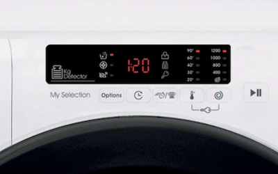 Mașină de spălat rufe Slim 7 kg – 1200 rpm, WiFi, programe rapide, alb [1]