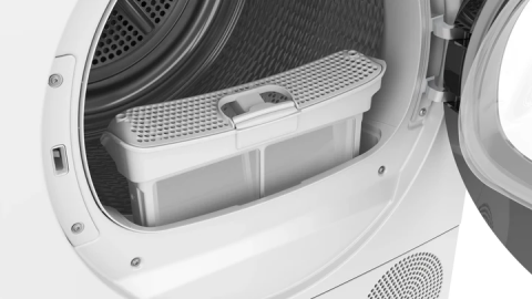 Uscător de rufe Bosch WQB246D41, 9 kg, pompă de căldură, AutoDry, SelfCleaning Condenser, Home Connect, alb [1]