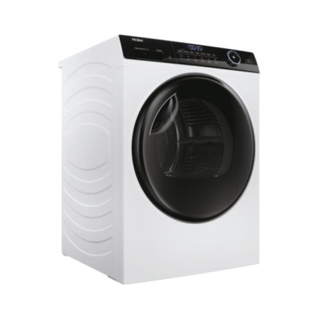 Uscator de rufe Haier HD80-A3959-S, Pompa de caldura cu compresor inverter, 8kg,Clasa C, WIFI-app hOn, 11 programe +app, alba - usa neagra [2]