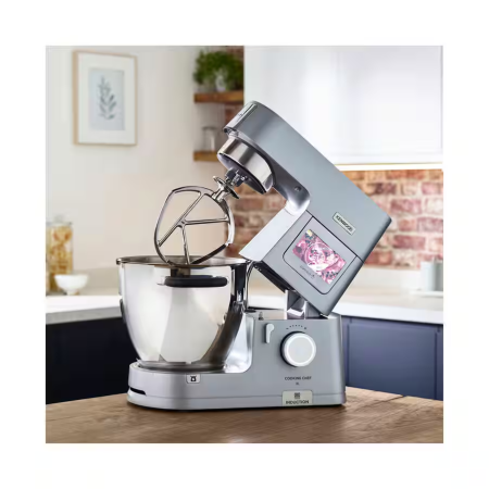Robot de bucătărie Kenwood Cooking Chef XL KCL95.424SI, 1500 W, vas inox 6.7 L, gătire prin inducţie, blender 1.6 L [1]
