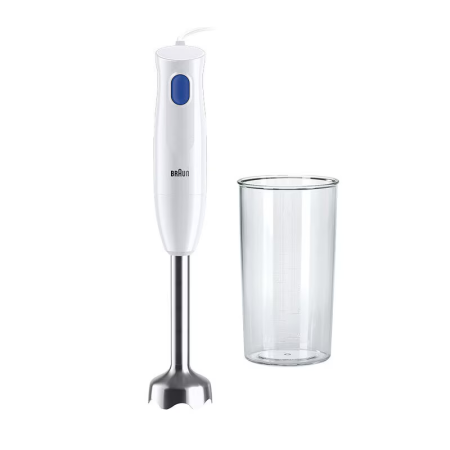 Electrocasnice mici - Blender vertical Braun MultiQuick 1 MQ10.001M, 450 W, 1-viteză, pahar 600 ml