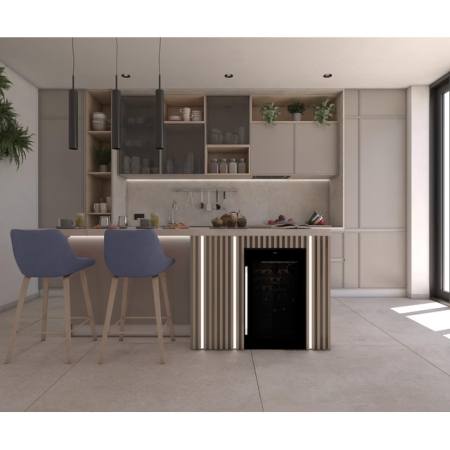 Hoover HWC 154 DELWF – Răcitor vinuri, 36 sticle, 2 zone temperatură, Wi-Fi, LED interior [1]