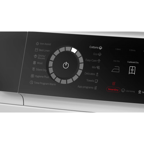 Uscator rufe cu pompa de caldura Bosch WRB247C40, 9 kg, AutoDry, SelfCleaning Condenser, Home Connect, clasa A, alb [1]