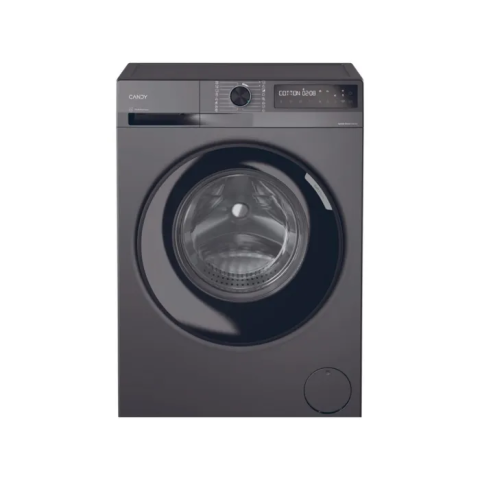 Mașini de spălat rufe si Uscatoare - Mașină de spălat rufe Candy 8 kg – 1400 rpm, motor Inverter BPM, Wi-Fi, 16 programe, afișaj LED, antracit
