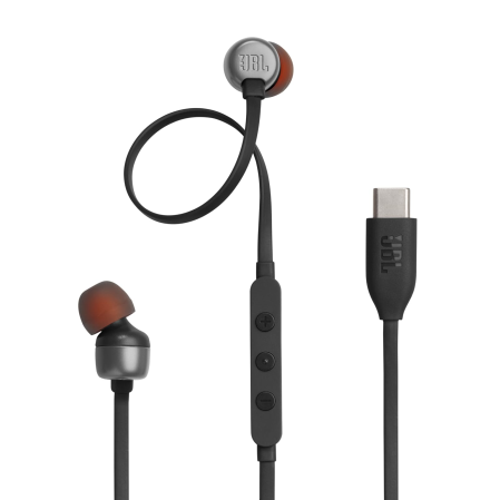 TV, Audio-Video si Foto - Căști in-ear JBL Tune 310C USB-C Black