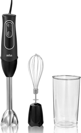 Blendere de masă - Blender vertical Braun MultiQuick 5 HB501AI-MQ50201MWH, 1000W, alb