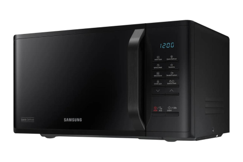 Aparate pentru gatit - Cuptor cu Microunde Samsung MS23K3515AK/E2, 23 Litri, 800W, Ceramic Inside™, Quick Defrost, Keep Warm, Negru