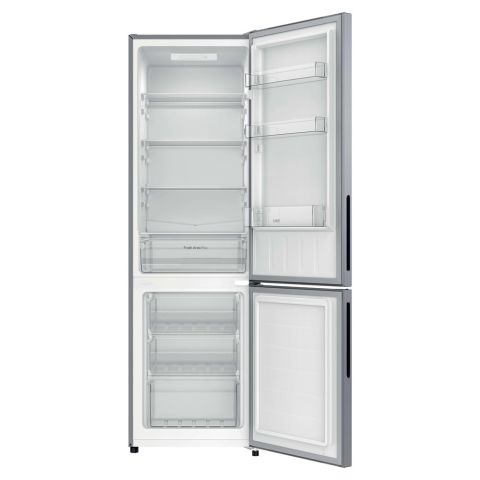 Frigider combină 260 L – Low Frost, congelator jos, 176 cm, inox [2]