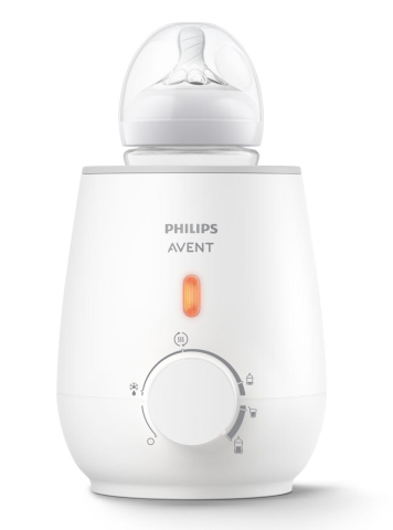 Camera copilului - Încălzitor Rapid pentru Biberoane Philips Avent SCF355/09, Dezghețare și Menținere la Cald, 275W