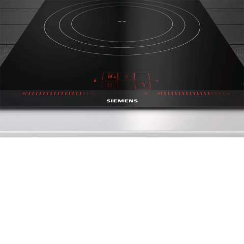 Plită incorporabilă cu inducție Siemens iQ700 EX975LVV1E, 90 cm, flexInduction, Home Connect, dual lightSlider, Negru [1]