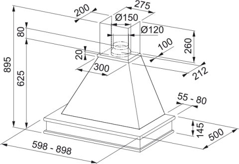 Hota Decorativa FCL 90 NF [1]