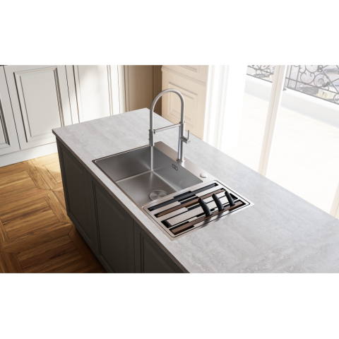 Baterie Pescara Semi Pro Inox [3]