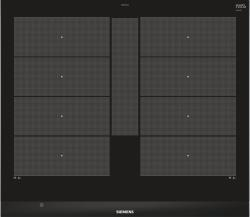 Plite incorporabile - Plita cu inductie Siemens EX675LYC1E, 60 cm, flexInduction Plus, Dual LightSlider, fryingSensor Plus, PowerBoost, negru