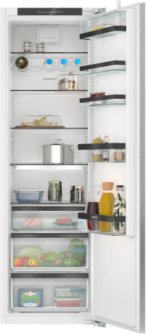 Aparate frigorifice - Frigider incorporabil Siemens KI81RADD0 iQ500, 310 L, hyperFresh, superCooling, softClose, 177 cm