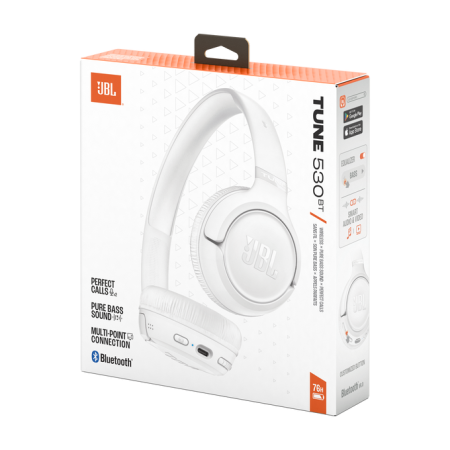 Căști on-ear wireless JBL Tune 530BT White [1]