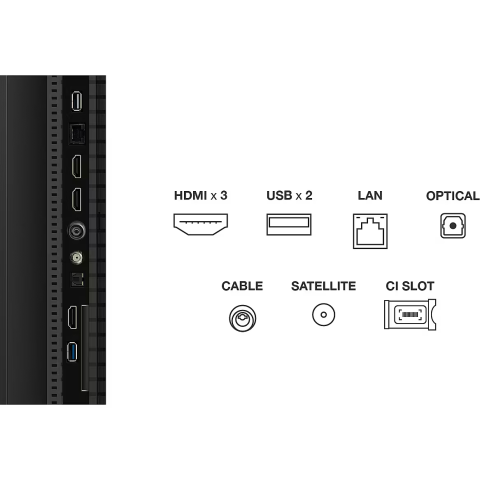 Televizor 127 cm QLED – 4K UHD Smart Google TV, Dolby Vision, HDR10+ [1]