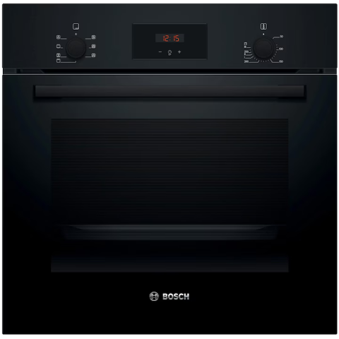 Aparate pentru gatit - Cuptor incorporabil electric Bosch HBF133BA1, 66 L, Grill, EcoClean Direct, 3D Hotair, clasa A, negru