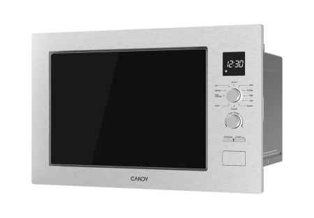 Candy CA38FL7NWXW – Cuptor cu microunde încorporabil, Microunde + Grill, 25 L, Inox. [2]