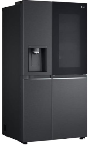 Frigider Side by Side LG GSXV91MCAE, 635L, InstaView, Door-in-Door, WiFi ThinQ, No Frost, dispenser apă și gheață [1]