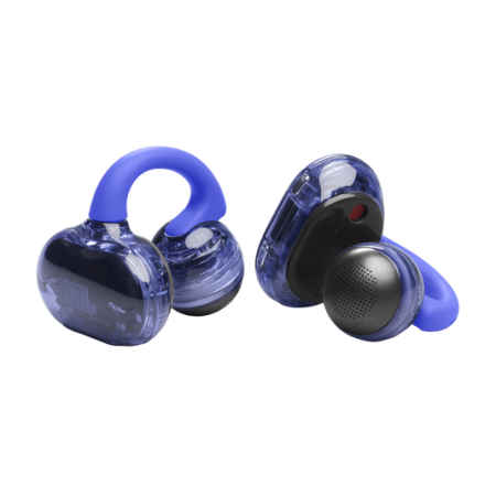 TV, Audio-Video si Foto - JBL Soundgear Clips – căști wireless open-ear Bluetooth, albastru
