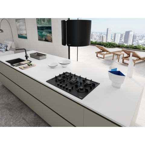 Plita Gaz FHMA 755 4G DC MB C Matte Black [1]