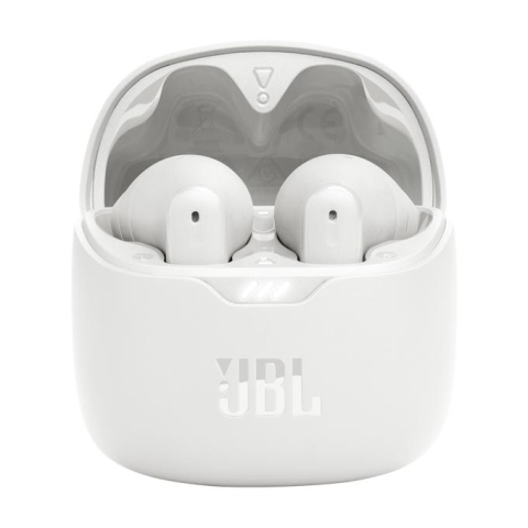 TV, Audio-Video si Foto - Căști True Wireless JBL Tune Flex, Active Noise Cancelling, Bluetooth 5.2, JBL Pure Bass Sound, 32 Ore Autonomie, Alb