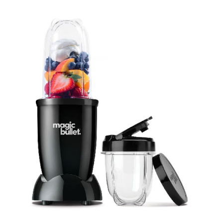 Electrocasnice mici - Blender Nutribullet Magic Bullet MBR06B, 200 W, 1-viteză, cupe 355 ml & 560 ml