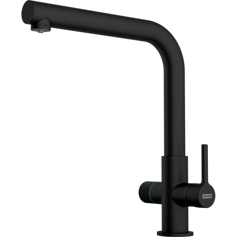 Baterii Bucătărie - Baterie Lina Clear Water L Matte Black