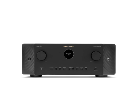 TV, Audio-Video si Foto - Receiver AV Marantz Cinema 60, 7.2 canale, 100W/canal, Dolby Atmos, DTS:X, HDMI 2.1, 8K, HEOS, WiFi, Bluetooth, negru