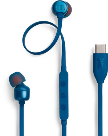 TV, Audio-Video si Foto - Căști in-ear JBL Tune 310C USB-C Blue