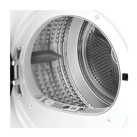 Uscător rufe 8 kg – pompă de căldură, senzori umiditate, programe rapide, alb [1]