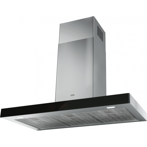 Hote - Hota Decorativa FCR 925 TC BK/XS NG Inox/Nero