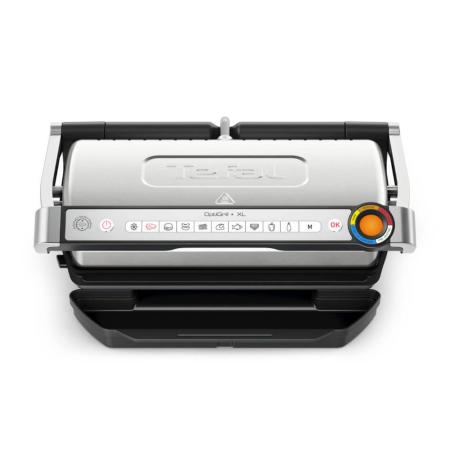Grătar electric Tefal OptiGrill+ XL GC727D10, 2000 W, plăci 40×20 cm, 9 programe automate [1]