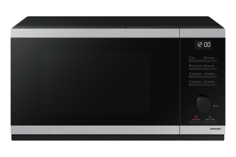 Microunde - Cuptor cu microunde 23 L – Grill, 800 W, Ceramic Enamel, control digital, inox negru