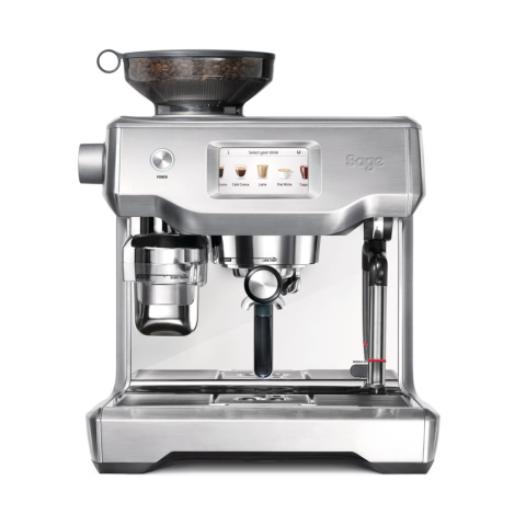 Aparate pentru cafea si espresso - Espressor automat SES990 BST, Oracle Touch, dual boiler, touchscreen, râșniță integrată, spumare automată lapte, inox