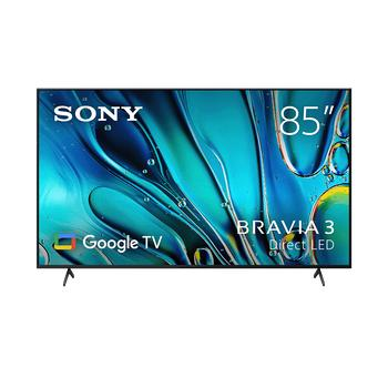 TV, Audio-Video si Foto - Televizor Sony BRAVIA 3 K85S35B, 85 inch, 4K Ultra HD, Smart TV, Google TV, Dolby Vision, Dolby Atmos