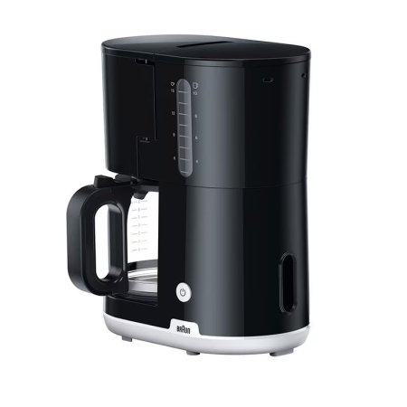 Râsnite de cafea - Cafetieră cu filtru Braun KF1100BK Breakfast1, 1000 W, carafă glass 1.38 L, 10-15 ceşti