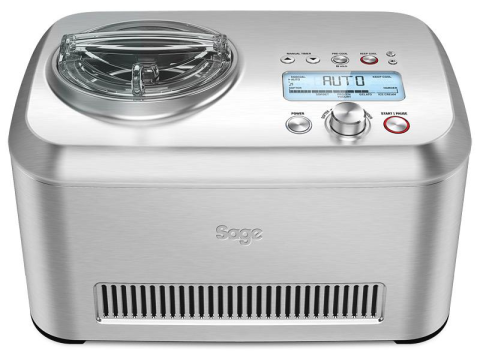 Roboți de bucătărie - Aparat de înghețată SCI600 BSS, Smart Scoop, compresor integrat, 12 programe, inox