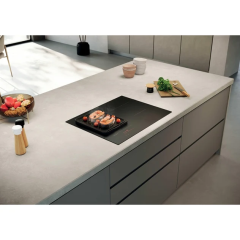 Plită cu inducție Haier 65 cm – 4 zone, control touch slider, Wi-Fi hOn, Booster, negru [2]