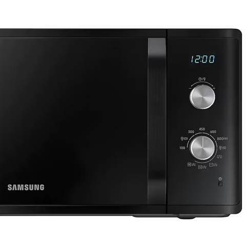 Cuptor cu microunde 23 L – 800 W, LED display, Quick Defrost, Eco mode, alb-negru [1]