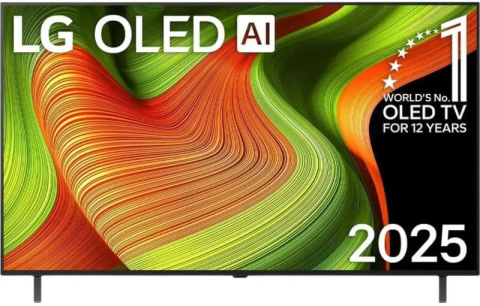 TV, Audio-Video si Foto - Televizor LG OLED55B59LA, 55 inch, 4K Ultra HD, Smart TV webOS, Dolby Vision, HDMI 2.1, VRR, WiFi, negru