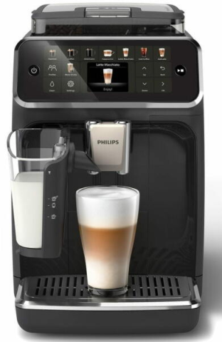 Aparate pentru cafea si espresso - Espressor automat Philips LatteGo Series 5500 EP5541/50, 15 bari, 20 băuturi, sistem LatteGo, râșniță ceramică, AquaClean